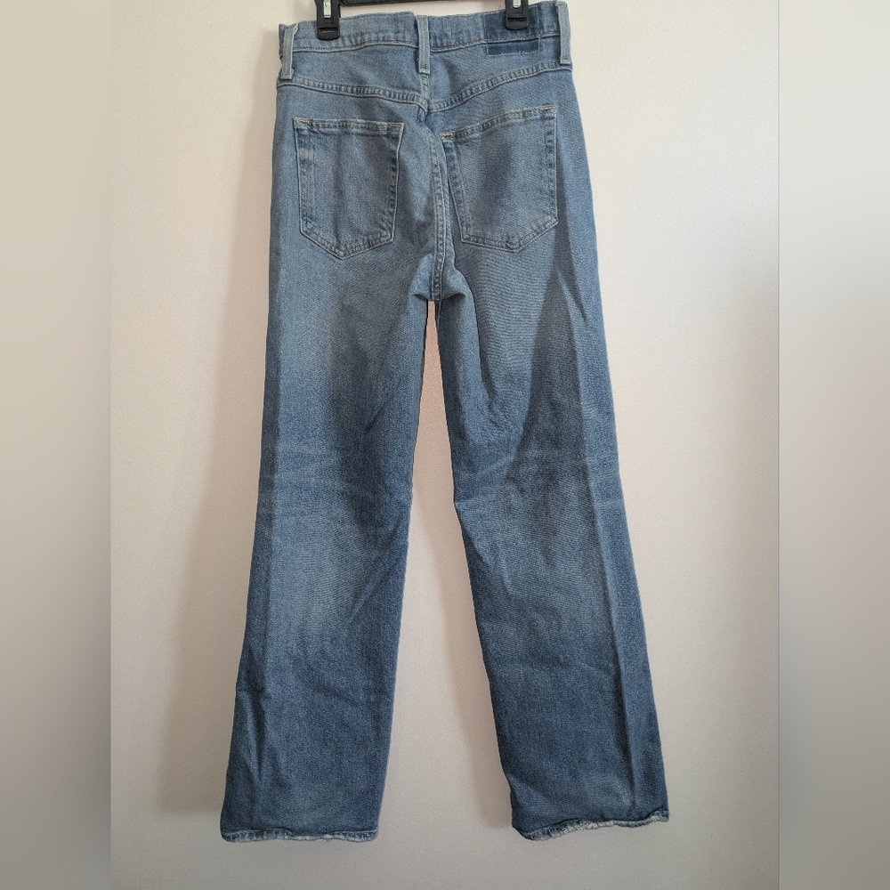 AMO Tricia Wide Straight Jeans In Joyous Size 27 $290 Shopbop - Picture 8 of 11
